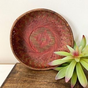 Vintage Unique Wicker Basket